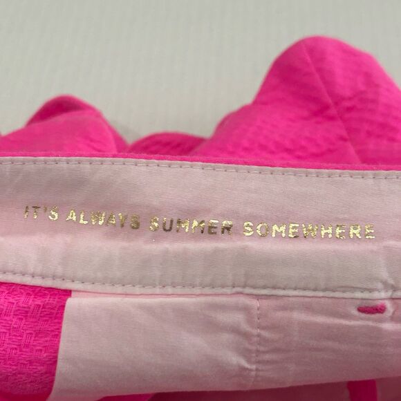 Lilly Pulitzer Shorts Women’s Size 00 Color Pink The Buttercup Stretch 5” Inseam - Picture 6 of 12